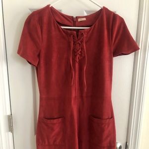 Hollister Burgundy Dress